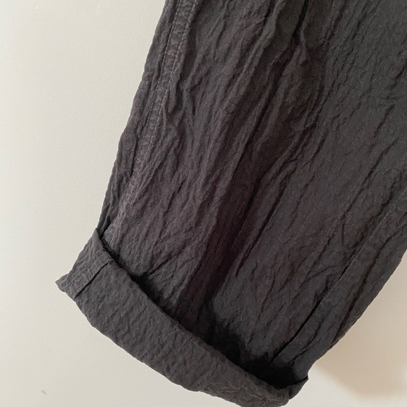 COS Seersucker Elastic Waist Pants - Picture 8 of 9